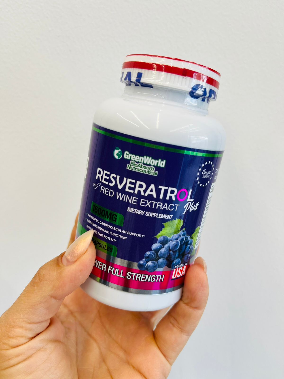 ✨ RESVERATROL: EL SECRETO DE LA JUVENTUD 🍇